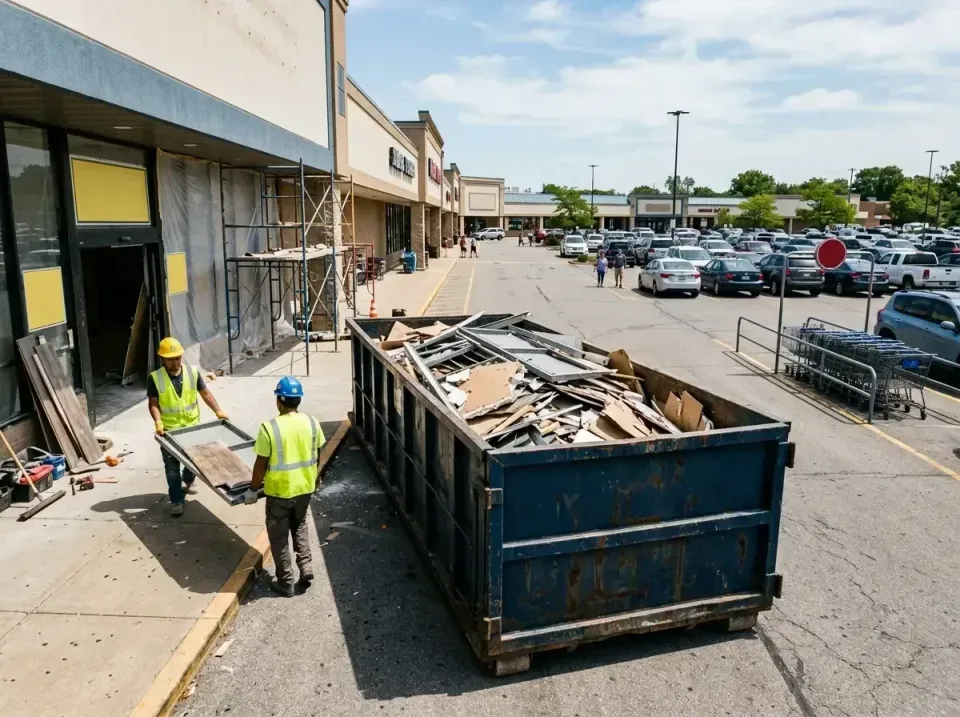 retail-store-renovation-debris-003 — frequently asked questions, Roll-off Dumpster Rentals in Pilot Point, TX